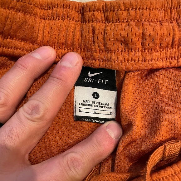 Texas Longhorns Nike Dri-fit Shorts and Nike Athletic shorts - Picture 2 of 6